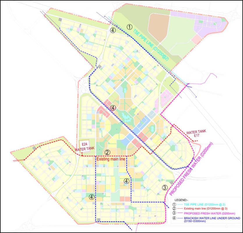 Alternative Routes Mapped out on the SSAC Master Plan